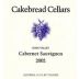Cakebread Cabernet Sauvignon 2002 Front Label