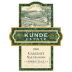Kunde Cabernet Sauvignon 2001 Front Label