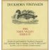 Duckhorn Vine Hill Ranch Merlot 1986 Front Label