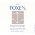 Foxen Bien Nacido Pinot Noir 2001 Front Label
