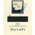 Jaffurs Santa Barbara County Syrah 2002 Front Label