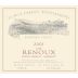 Burge Family The Renoux Shiraz-Merlot-Cabernet 2001 Front Label