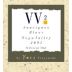 Voss Vineyards VV2 Sauvignon Blanc 2003 Front Label