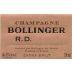 Bollinger R.D. Champagne 1988 Front Label