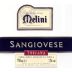 Fattorie Melini Sangiovese 2002 Front Label