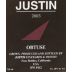 Justin Obtuse 2003 Front Label