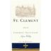 St. Clement Cabernet Sauvignon 2001 Front Label