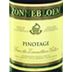 Zonnebloem Pinotage 2003 Front Label