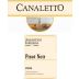 Canaletto Provincia di Pavia Pinot Noir 2011 Front Label