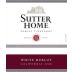 Sutter Home White Merlot 2008 Front Label