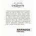Cantina Cincinnato Lazio Raverosse Cori Rosso 2013 Front Label