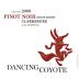Dancing Coyote Pinot Noir 2009 Front Label