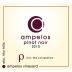 Ampelos Cellars Rho Pinot Noir 2010 Front Label