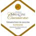 Mancini Vermentino di Gallura Cucaione 2015 Front Label