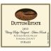 Dutton Estate Cherry Ridge Vineyard Syrah 2013 Front Label