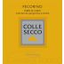Tollo Colle Secco Pecorino 2013 Front Label