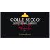 Tollo 'Colle Secco Rubino' Montepulciano d'Abruzzo 2013 Front Label