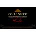 Tollo 'Colle Secco Rubino' Montepulciano d'Abruzzo 2012 Front Label