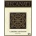 Recanati Upper Galilee Cabernet Sauvignon (OU Kosher) 2002 Front Label