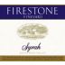 Firestone Santa Ynez Syrah 2002 Front Label