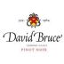 David Bruce Sonoma Coast Pinot Noir 2003 Front Label