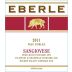 Eberle Sangiovese 2011 Front Label