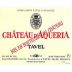 Chateau D'Aqueria Tavel Rose 1998 Front Label