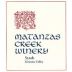 Matanzas Creek Syrah 2002 Front Label