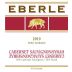 Eberle Cabernet Sauvignon - Syrah Blend 2010 Front Label