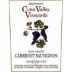 Anderson's Conn Valley Vineyards Cabernet Sauvignon Estate Reserve 2002 Front Label