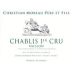 J. Moreau & Fils Chablis Vaillons Premier Cru 1997 Front Label