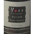 Voss Vineyards Ocala Syrah 2001 Front Label