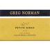 Greg Norman Estates California Estates Petite Sirah 2003 Front Label