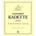 Kanonkop Kadette Cape Blend 2003 Front Label