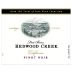 Redwood Creek Pinot Noir 2002 Front Label
