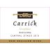 Carrick Josephine Riesling 2015 Front Label