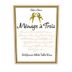 Menage a Trois White Blend 2004 Front Label