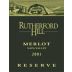 Rutherford Hill Reserve Merlot 2001 Front Label