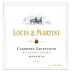 Louis Martini Alexander Valley Cabernet Sauvignon 2001 Front Label