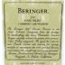 Beringer Private Reserve Cabernet Sauvignon (1.5 Liter Magnum) 1997 Front Label