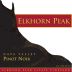 Elkhorn Peak Pinot Noir 2012 Front Label