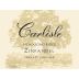 Carlisle DuPratt Vineyard Zinfandel 2015 Front Label