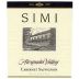 Simi Alexander Valley Cabernet Sauvignon 2003 Front Label