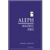 Aleph Malbec 2002 Front Label