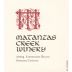 Matanzas Creek Sonoma County Sauvignon Blanc 2004 Front Label