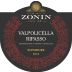 Zonin Valpolicella Ripasso Superiore 2013 Front Label
