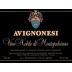 Avignonesi Vino Nobile di Montepulciano 2002 Front Label