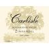Carlisle Old Vines Zinfandel 2014 Front Label