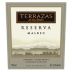 Terrazas de los Andes Reserva Malbec 2004 Front Label