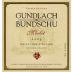 Gundlach Bundschu Merlot 2003 Front Label